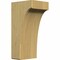 Ekena Millwork 5 1/4"W x 6"D x 12"H Clarksville Bracket, Alder BKTW05X06X12CVAL - alternate 1